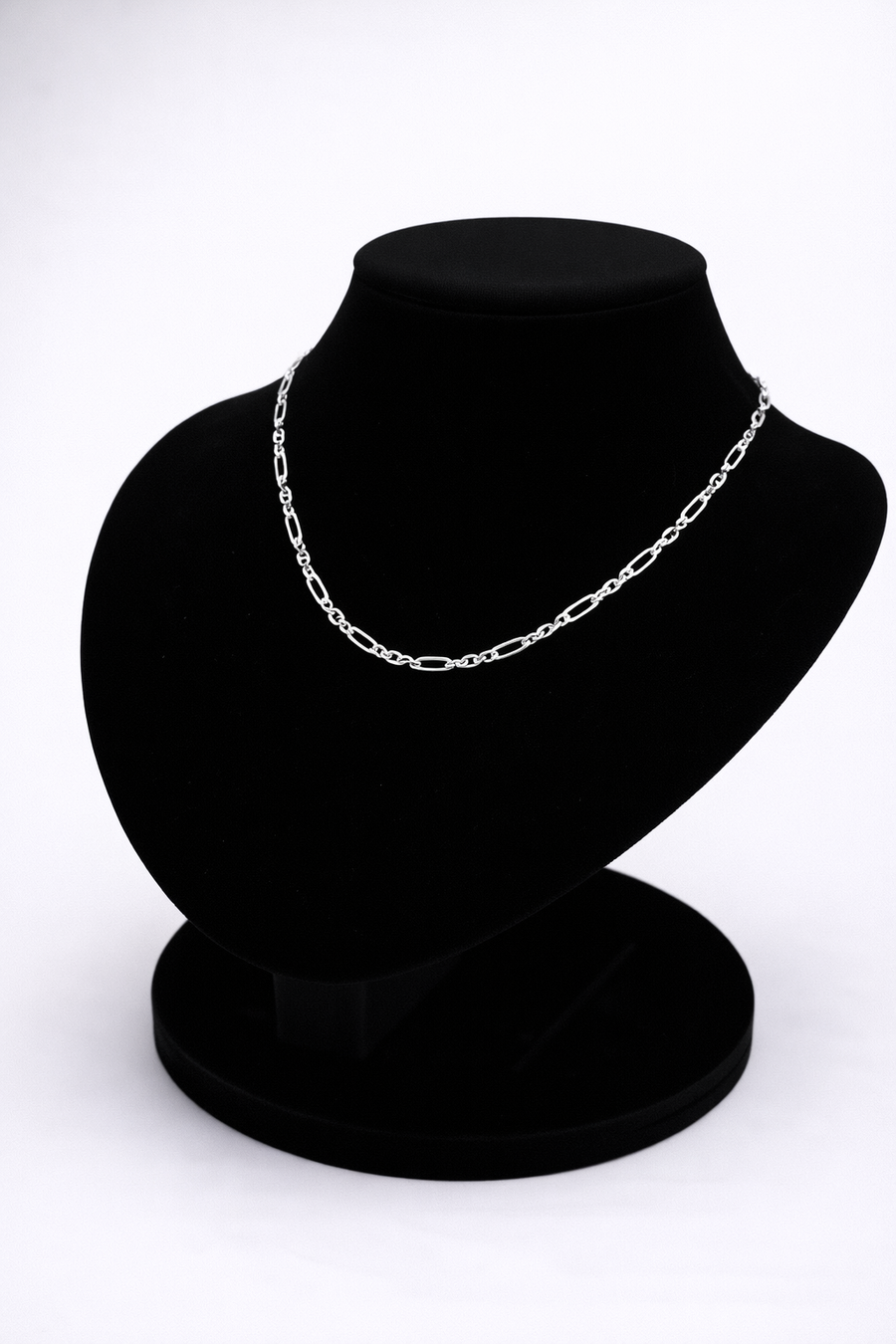 Cadena Cartier de Plata 925 | Eslabón Alargado | 2 mm